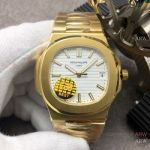 Swiss Grade 1 Copy Patek Philippe Nautilus GBF Swiss Cal.324 Yellow Gold Watch_th.jpg